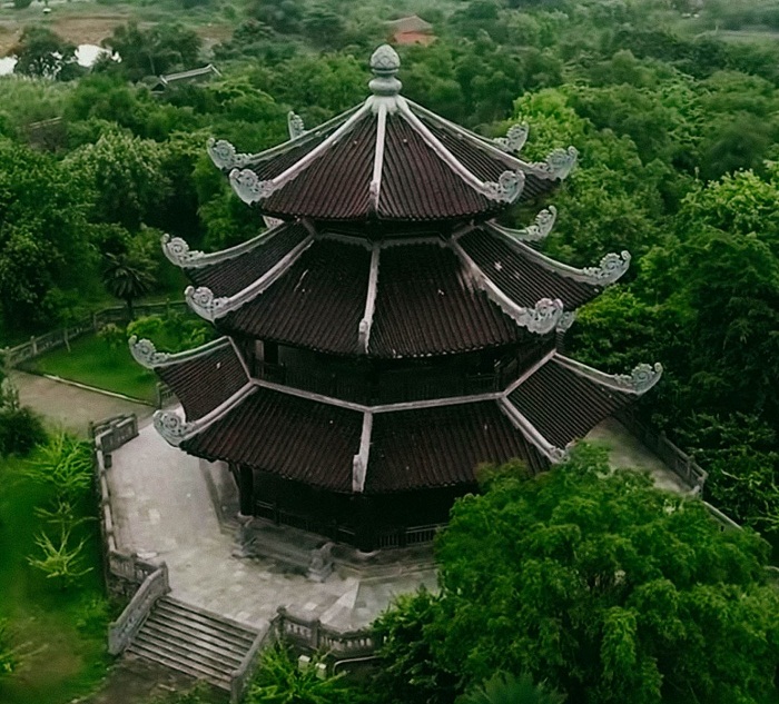pagode Bai Dinh cloche